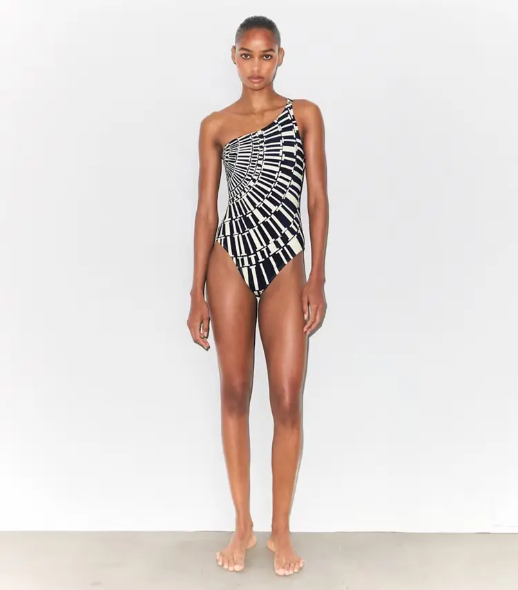One-Shoulder Swimsuit - Image 3