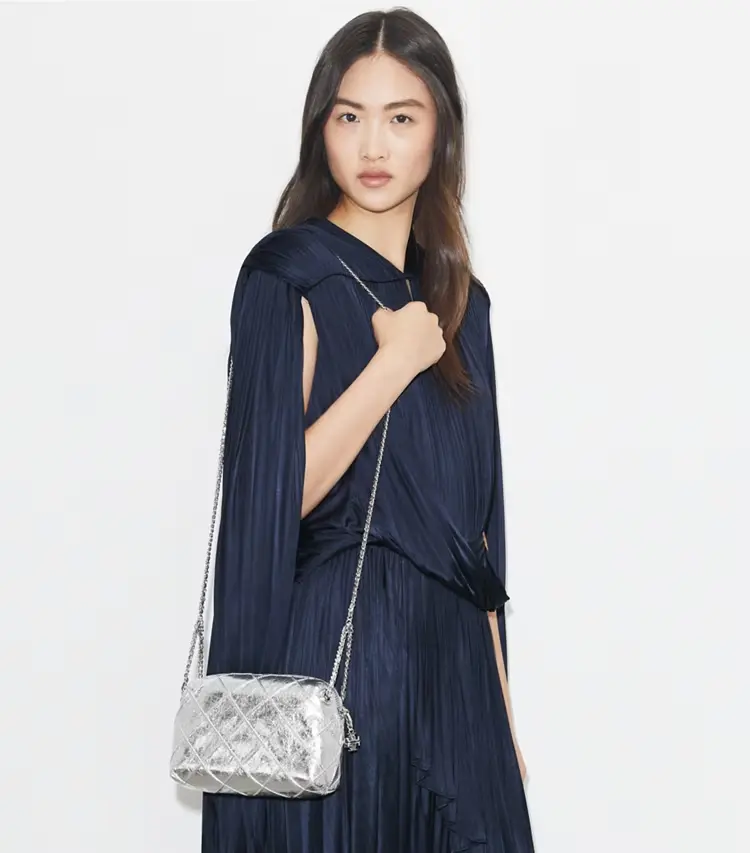 Fleming Soft Metallic Crossbody Bag - Image 2