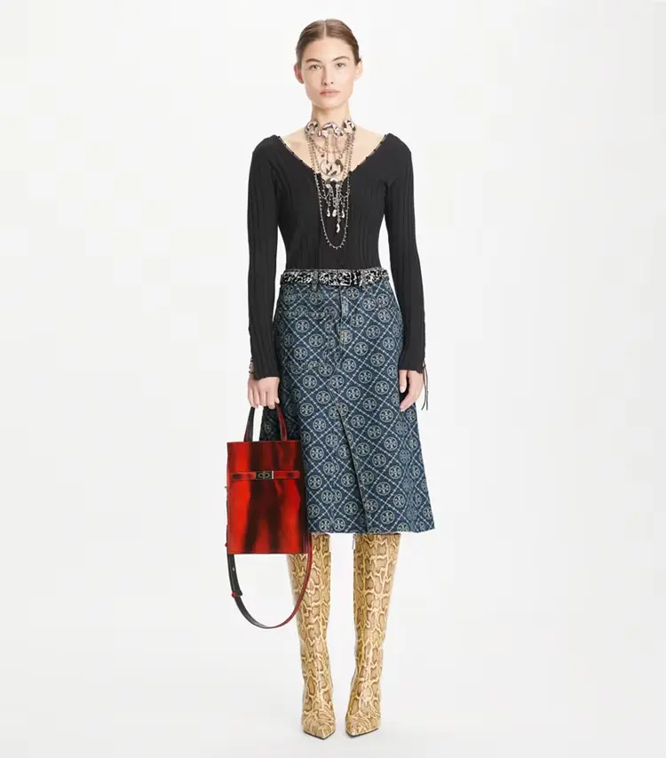 Lace-Up Wool Sweater - Image 3