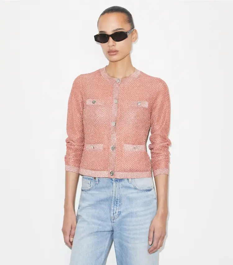 Kendra Mesh Cardigan - Image 2
