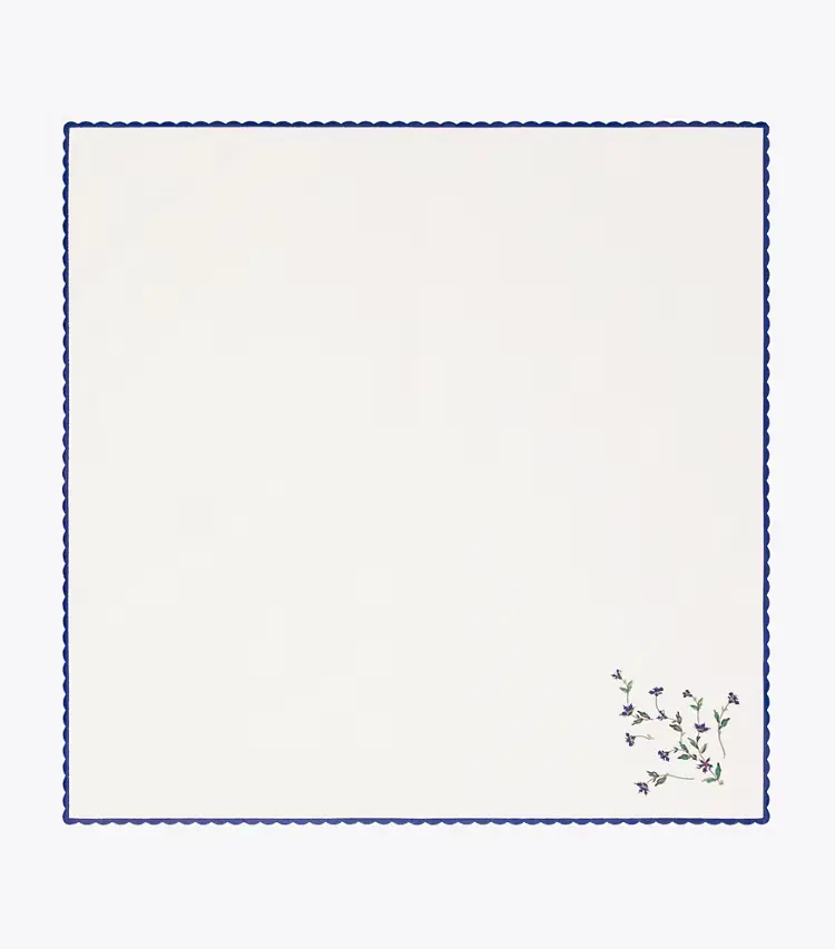 Jolie Fleur Embroidered Napkin, Set Of 4