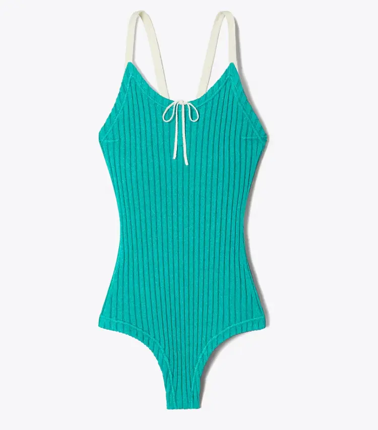 Colorblock Ribbed Bodysuit