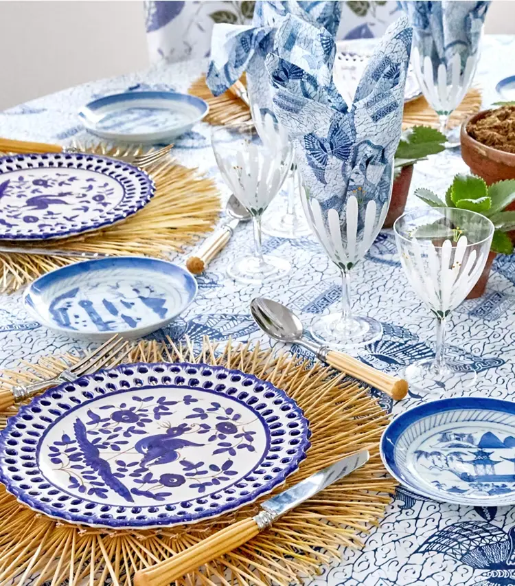 Oiseau Salad Plate, Set Of 4 - Image 3