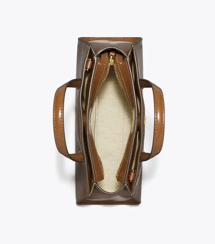 Mini Patent Leather Tote - Image 4