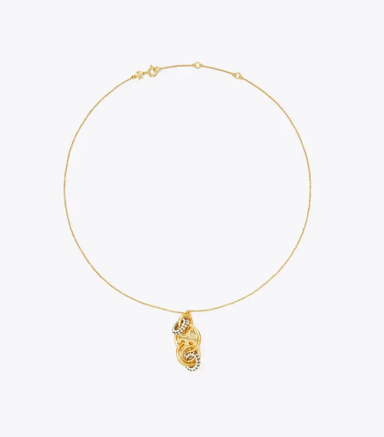 Miller PavÉ Interlocking Pendant