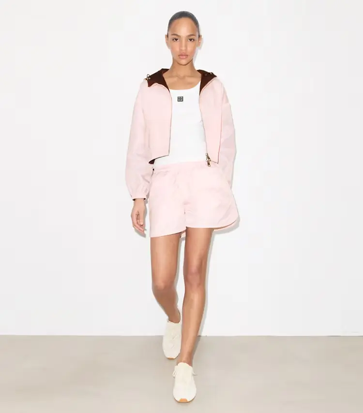 Reversible Cropped Nylon Jacket - Image 3