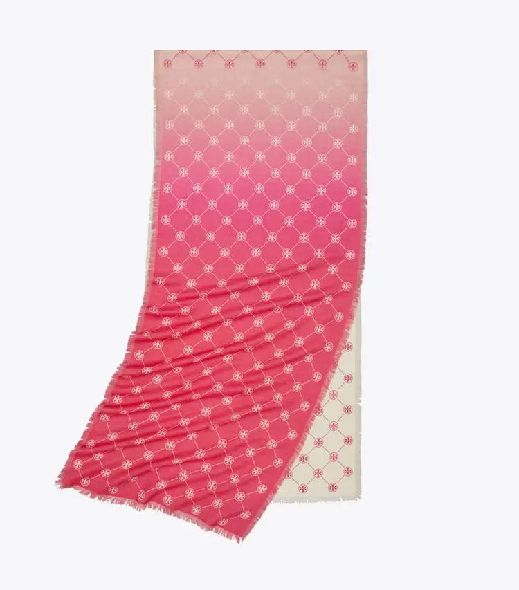 T Monogram Oblong Scarf - Image 3