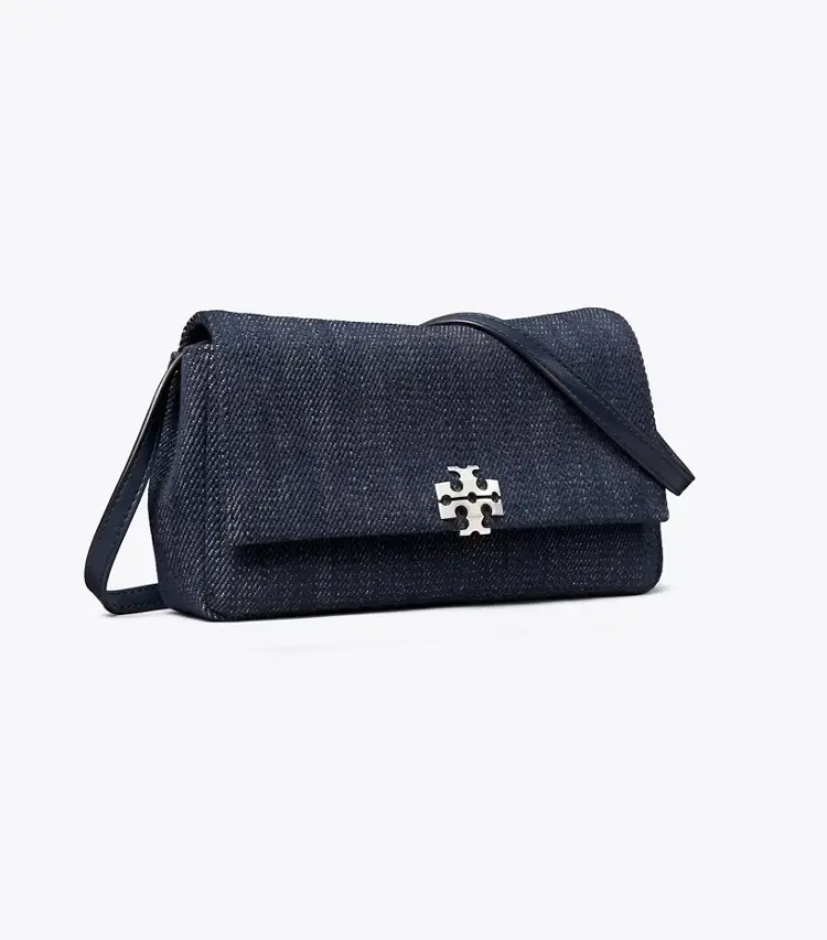 Charlie Denim Wallet Crossbody