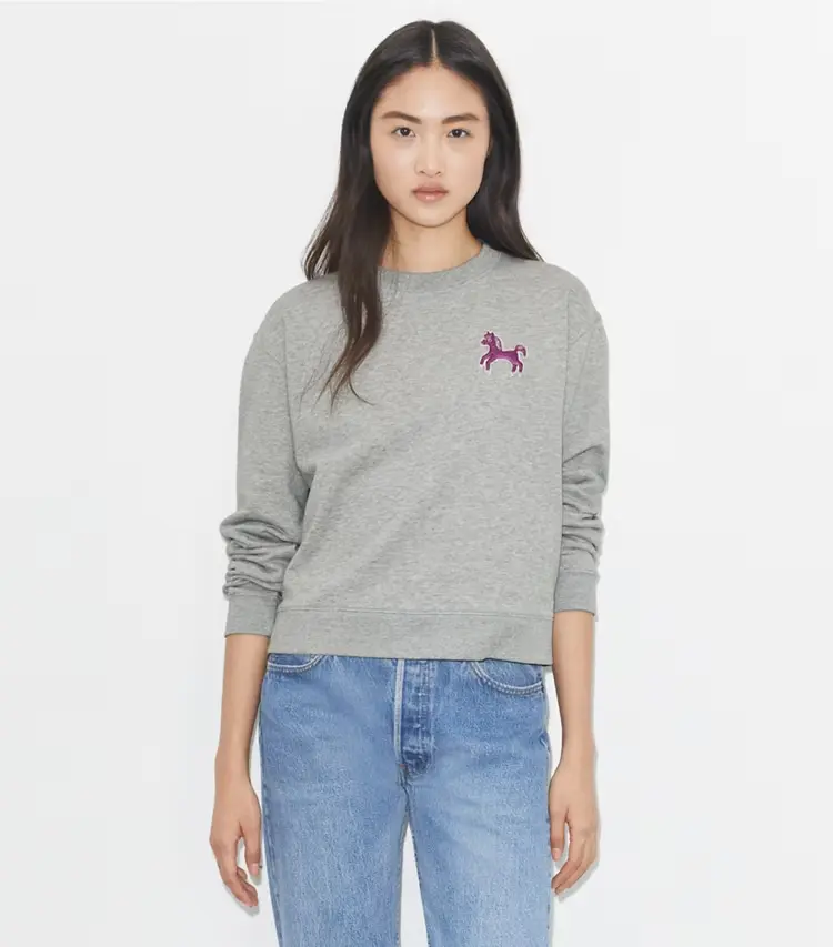 French Terry Pony Sweatshirt - Image 2