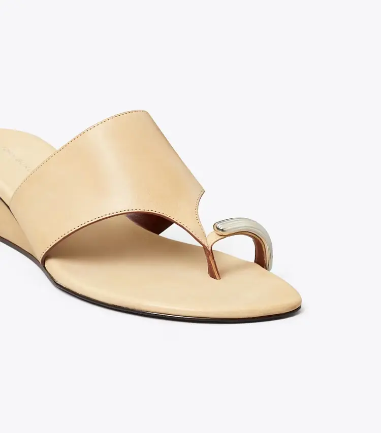 Pierced Wedge Sandal - Image 4