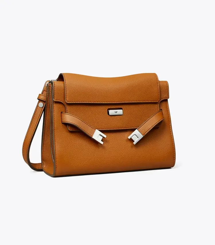 Lee Radziwill Pebbled Shoulder Bag