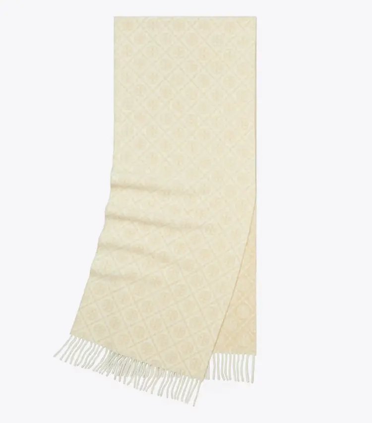 T Monogram Oblong Scarf - Image 3