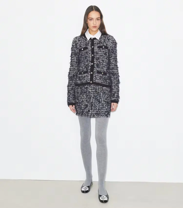 Kendra Tweed Skirt - Image 2