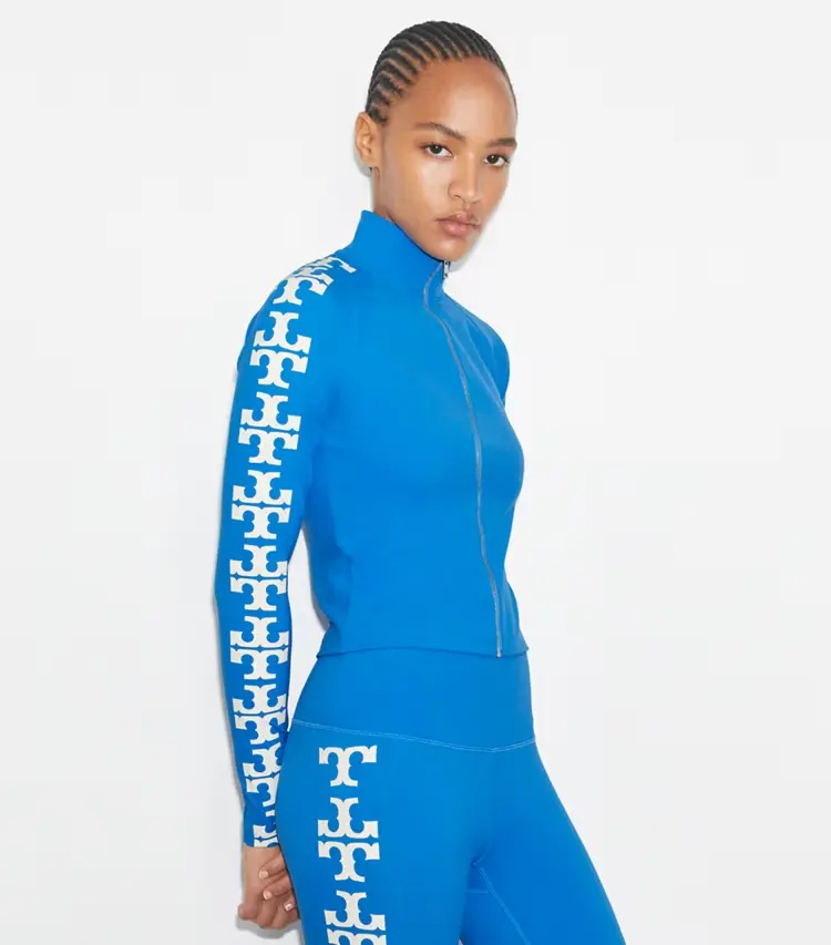Nylon Logo Zip Top - Image 2