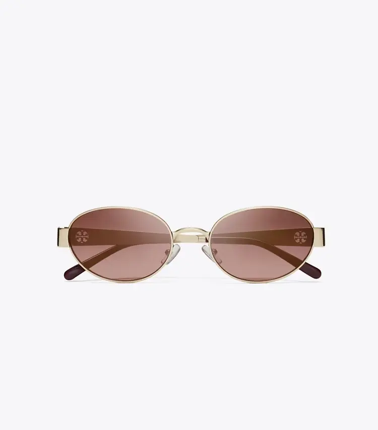 Miller Metal Oval Sunglasses - Image 3