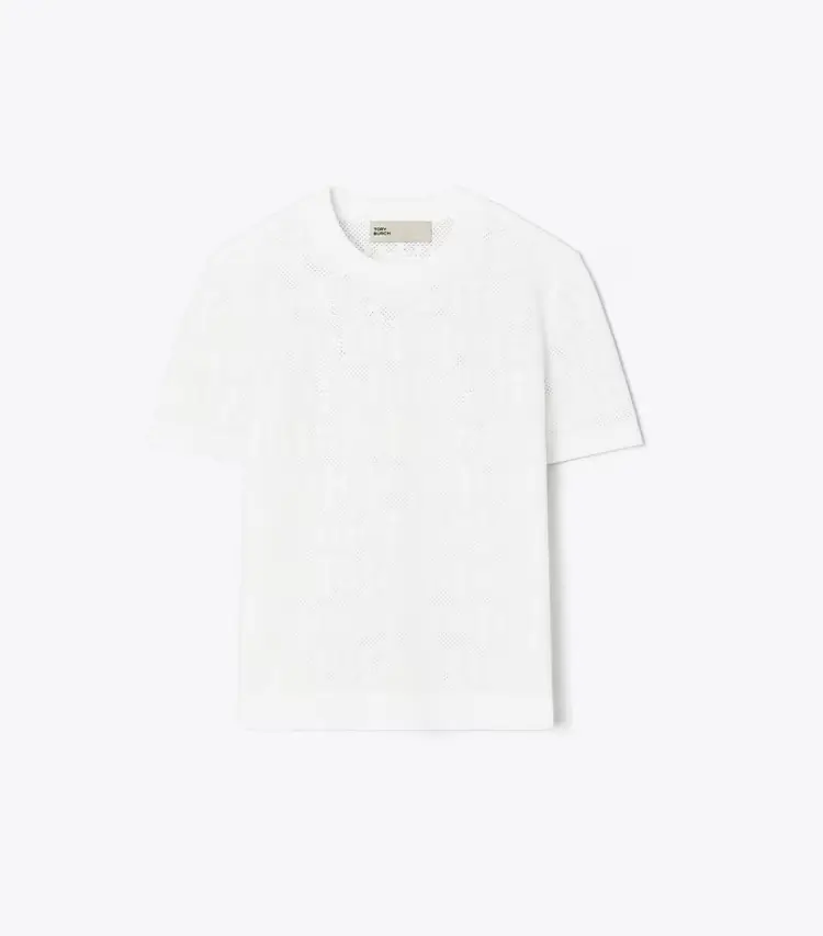 T Monogram Jacquard Sweater