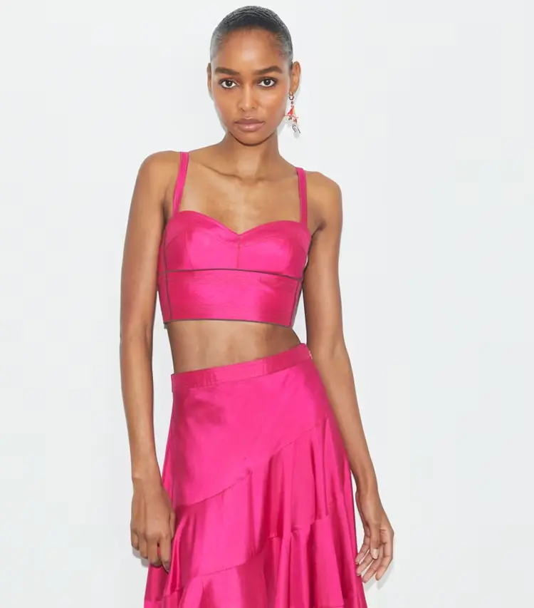 Silk Bra Top - Image 2