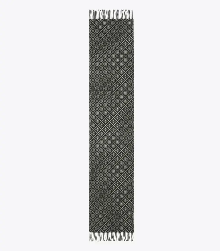 T Monogram Oblong Scarf