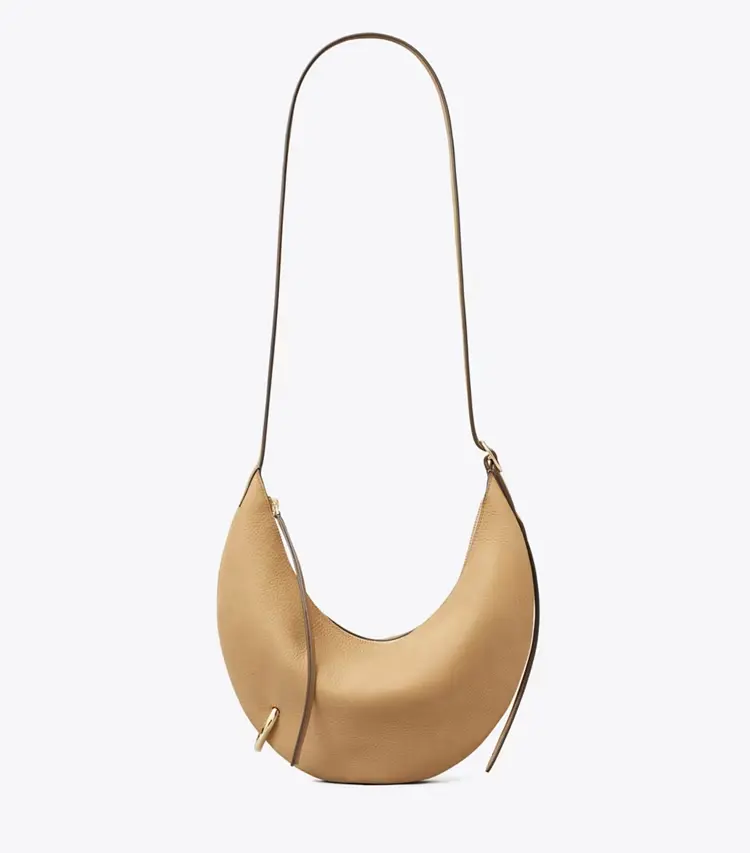 Pierced Nubuck Crossbody Bag - Image 4