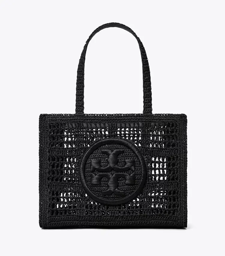 Small Ella Hand-Crocheted Tote - Image 3