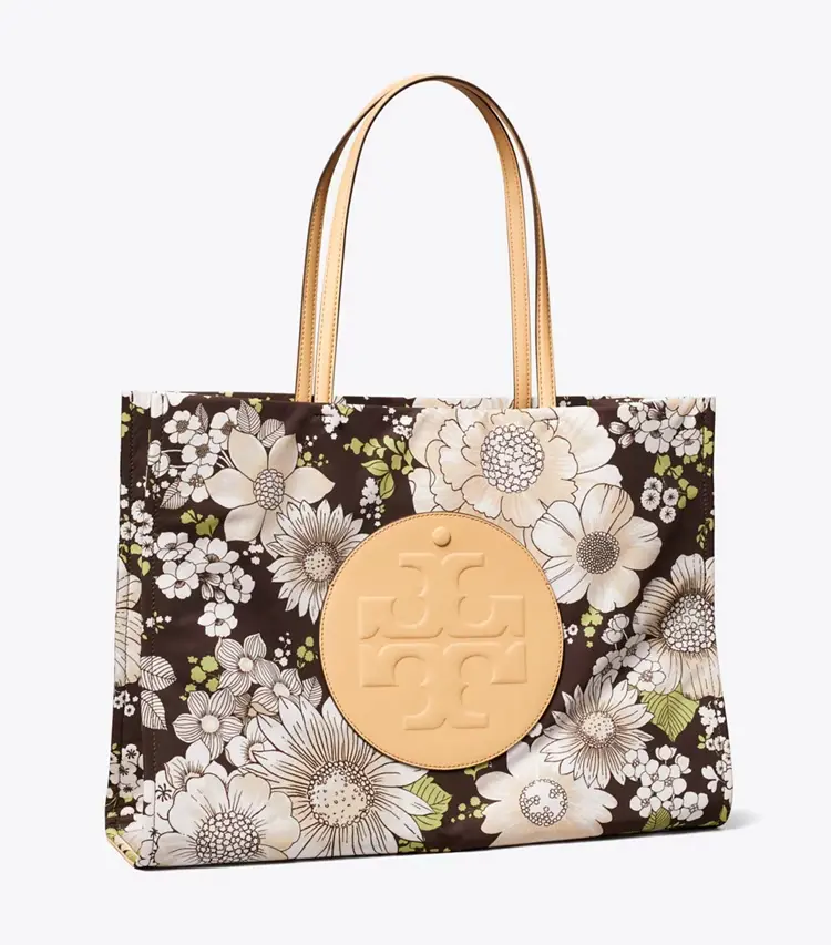 Ella Nylon Printed Tote
