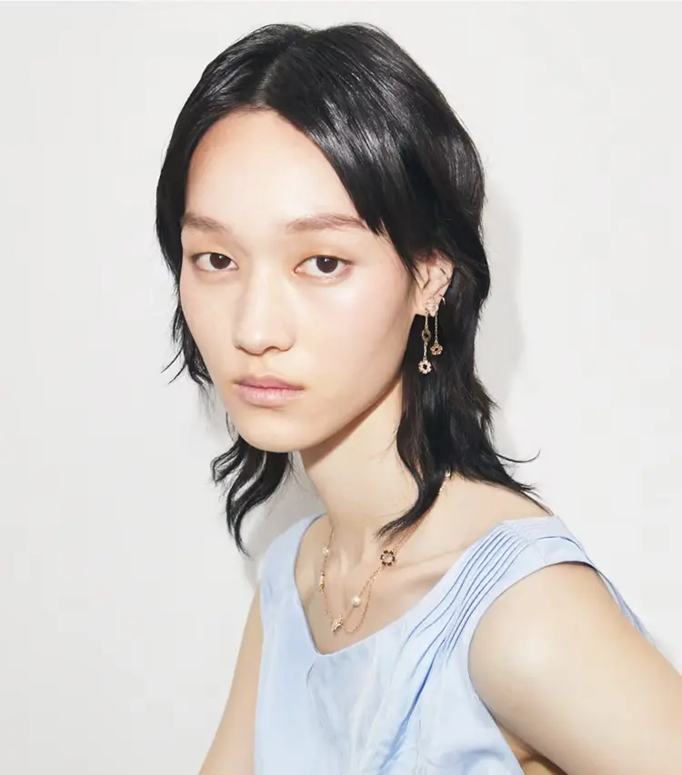 Forget Me Not Layered Necklace - Image 3