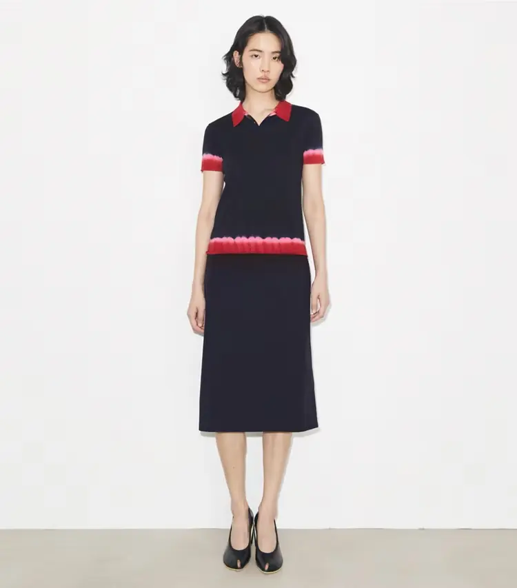 Dip Dye Wool Polo - Image 3