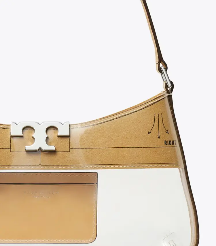 Eleanor Clear Slim Shoulder Bag - Image 4
