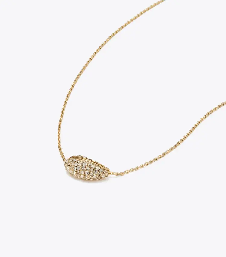 Pierced PavÉ Pendant Necklace - Image 2