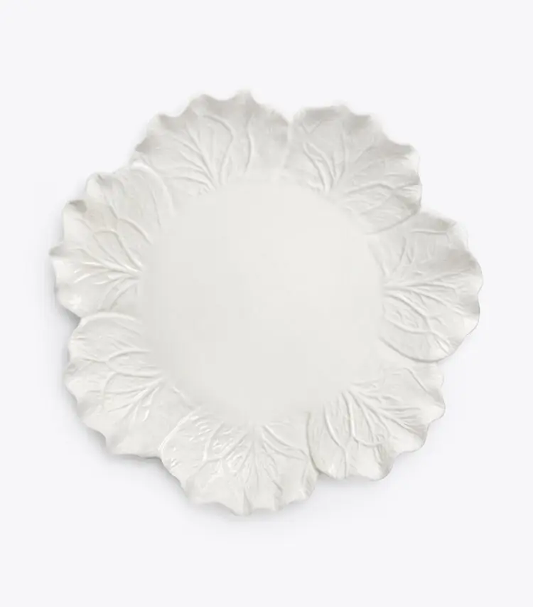 Lettuce Ware Round Serving Platter