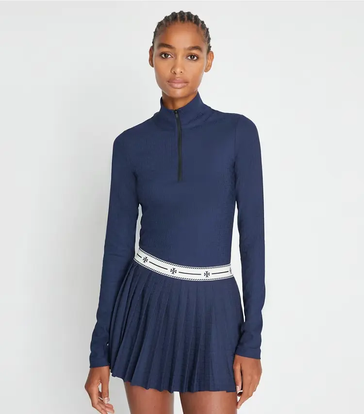 Cropped Jacquard Top - Image 2