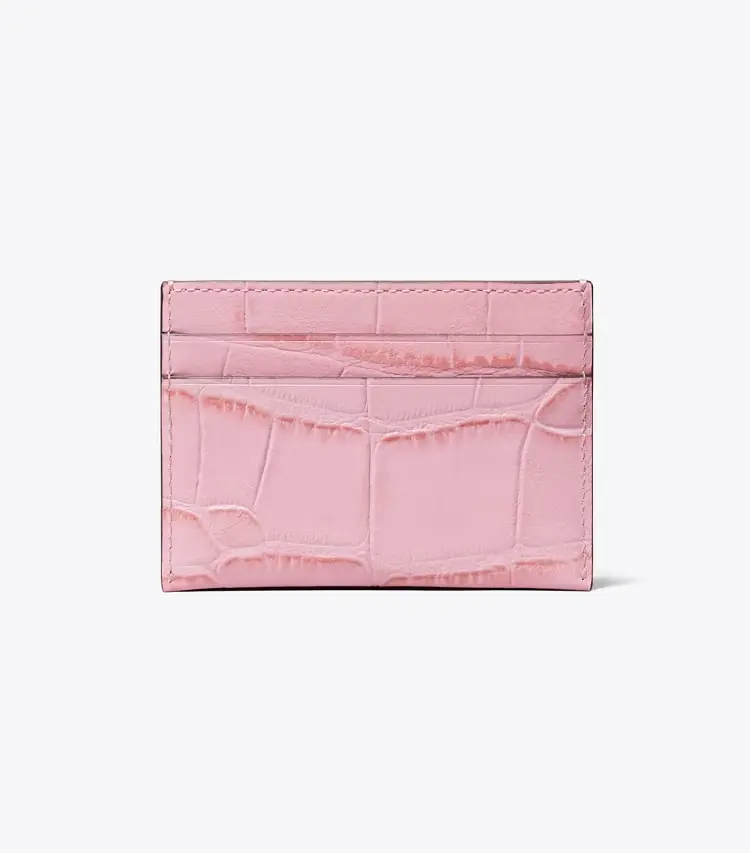 Charlie Croc-Embossed Card Case - Image 3