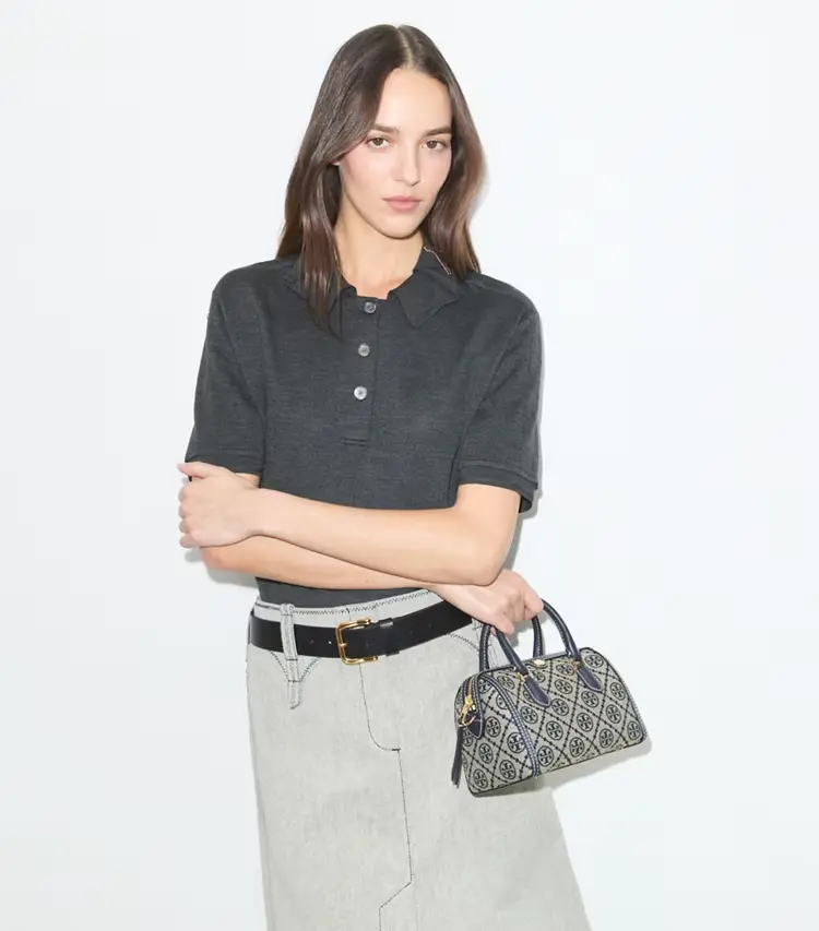 T Monogram Petite Barrel Bag - Image 3