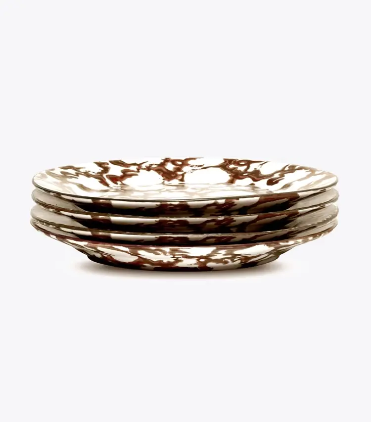 Spongeware Salad Plate, Set Of 4 - Image 2