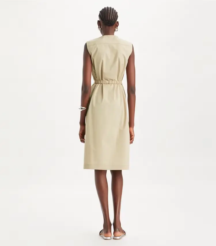 Cotton Poplin Dress - Image 3