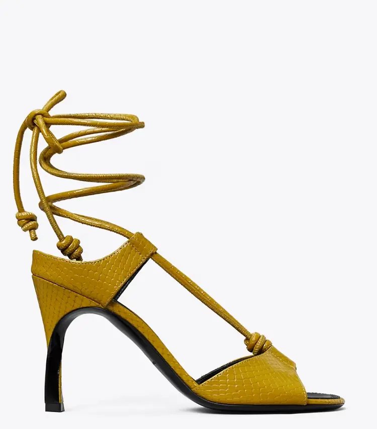 Twisted Heel Sandal - Image 3