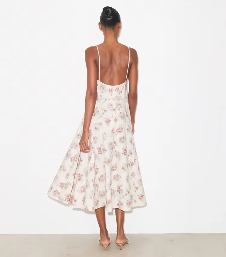 Printed Tank Dress - Image 3