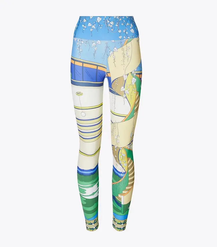 Printed Nylon Legging
