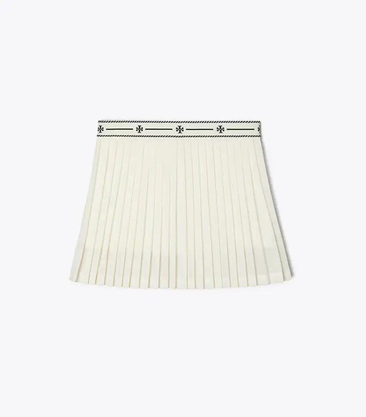 Mesh Pleated Tennis Skirt