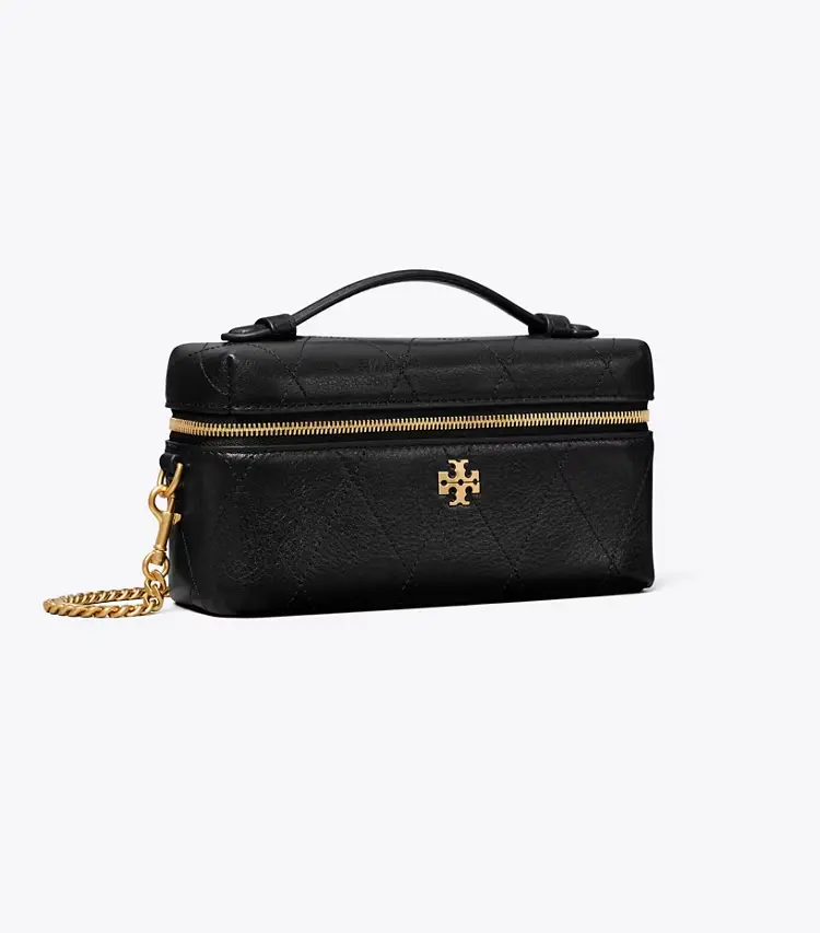 Charlie Quilted East-West Vanity Case