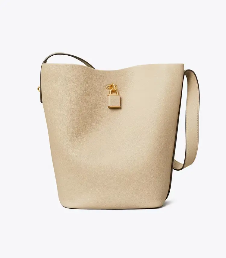 Lock Slim Bucket Bag - Image 4