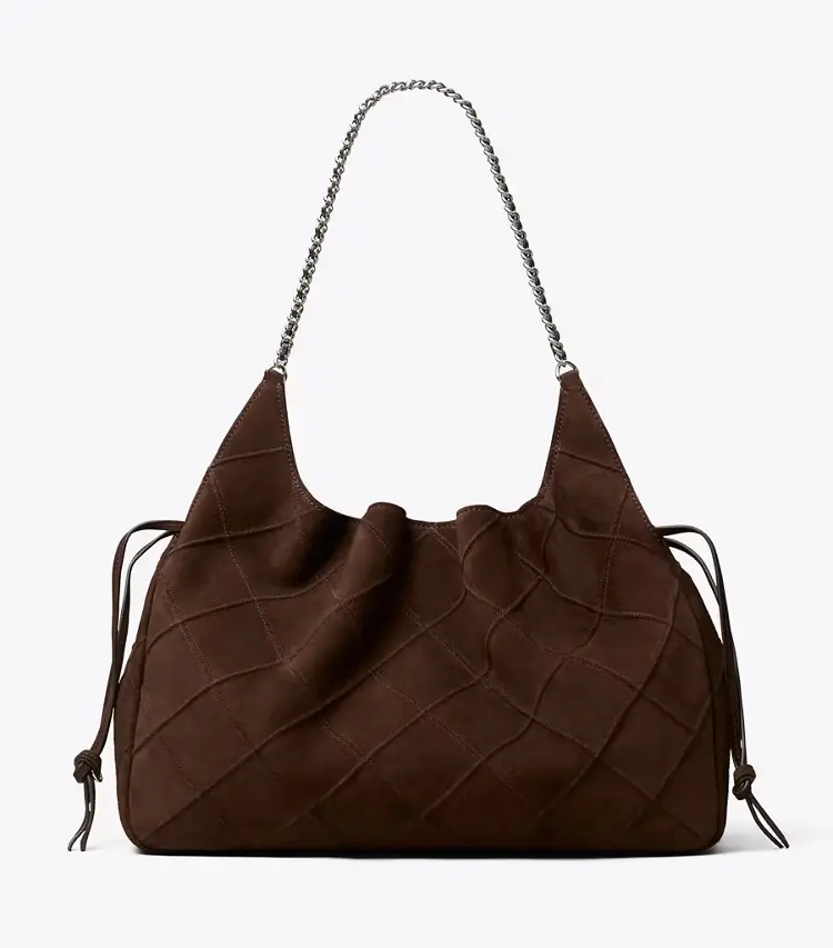 Large Fleming Suede Tote - Image 4