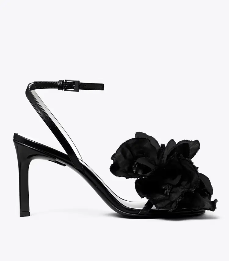 Flower Heeled Sandal - Image 3