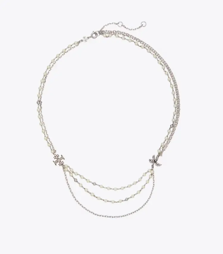 Moondance Multi Strand Pearl Necklace