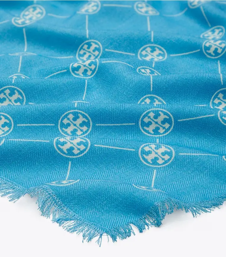 T Monogram Oblong Scarf - Image 2