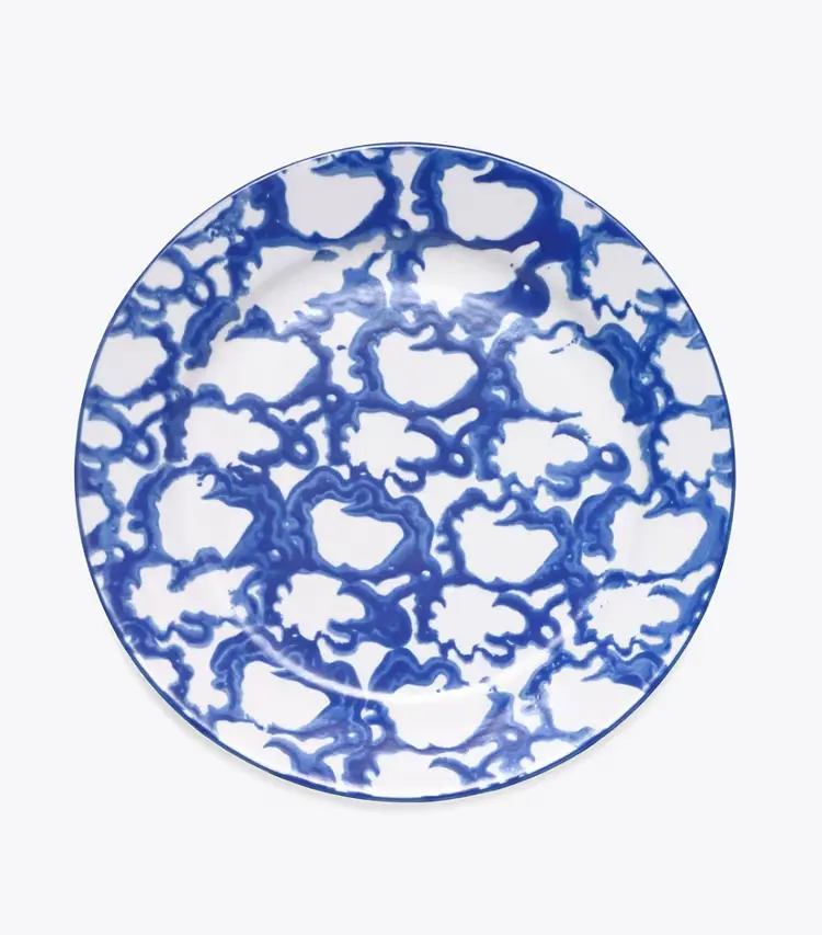 Spongeware Salad Plate, Set Of 4