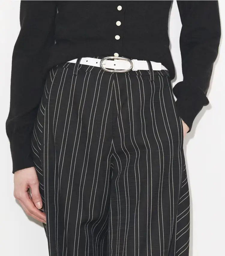 Pierced Large Buckle Belt - Image 3