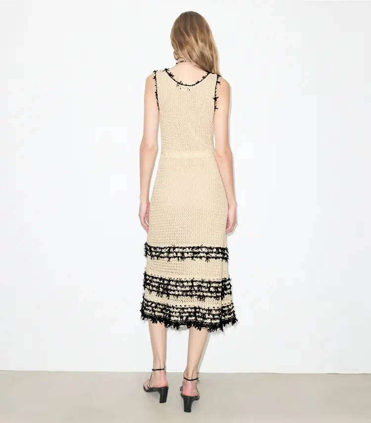 Cotton Knit Dress - Image 3