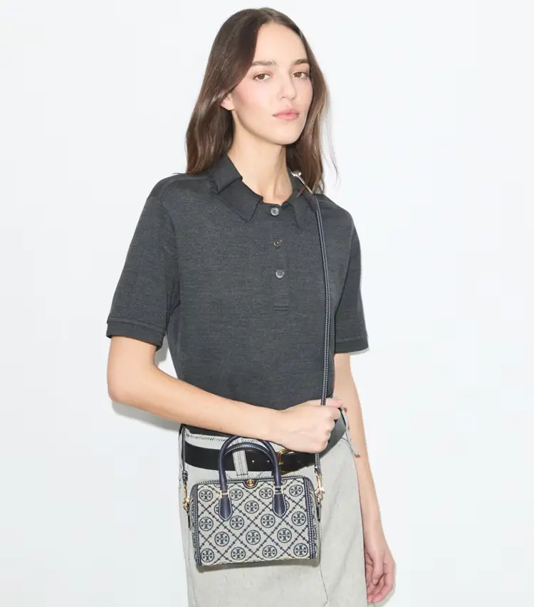 T Monogram Petite Barrel Bag - Image 2