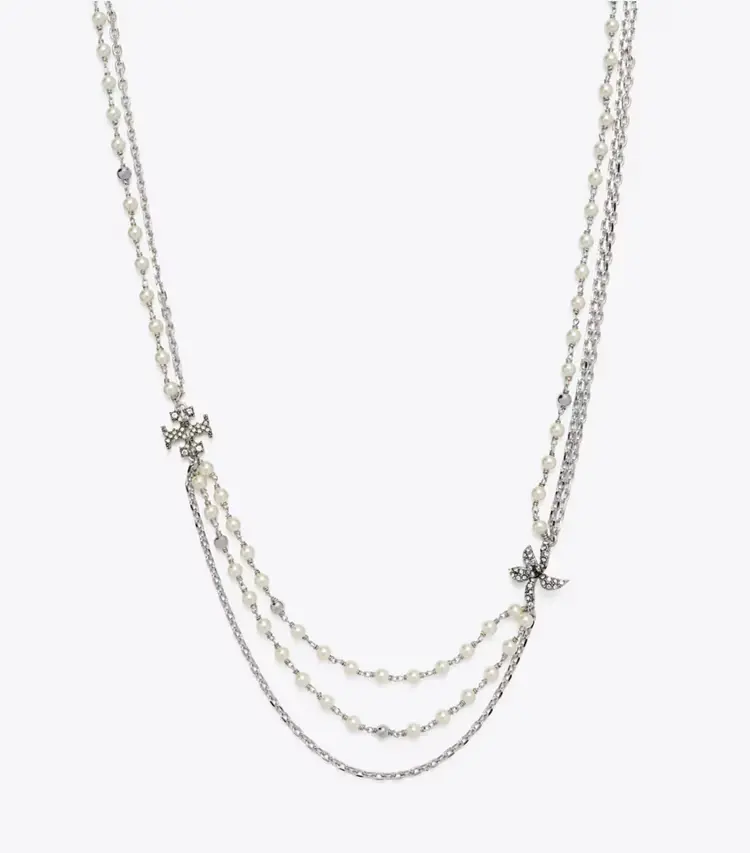 Moondance Multi Strand Pearl Necklace - Image 2
